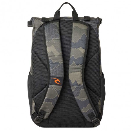 RIP CURL | Sac à dos "Dawn Patrol" 30L surf black/olive | Sac étanche surfeur pas cher