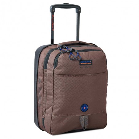 RIP CURL | Sac de voyage trolley cabine F-Light 30L rock marron | Valise cabine homme vol low cost style surfeur