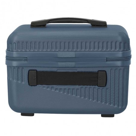 TRAVELITE | Vanity case rigide "Bali" bleu | Beauty case cosmétique femme robuste pas cher