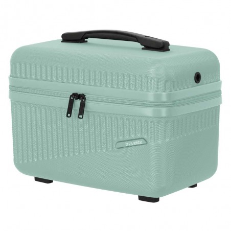 TRAVELITE | Vanity case rigide "Bali" menthe | Beauty case cosmétique femme robuste pas cher