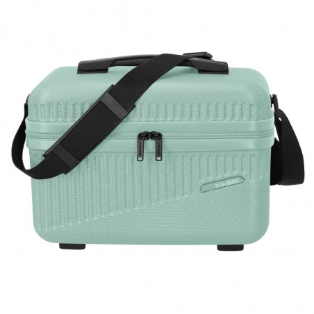 TRAVELITE | Vanity case rigide "Bali" menthe | Beauty case cosmétique femme robuste pas cher