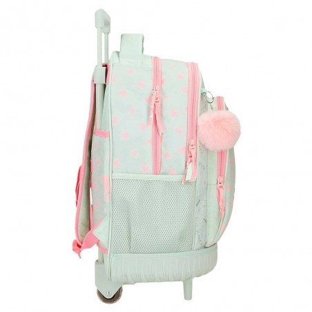 MOVOM | Sac à dos à roulettes "Enchanted Forest" | Sac trolley fille scolaire et loisirs original solide pas cher