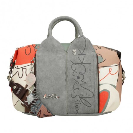 Anekke | Sac à main forme bowling Olé | Sac femme porté main avec bandoulière original pas cher