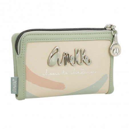 Anekke | Portefeuille compact souple "Original" - S | Porte-monnaie et cartes femme petit format marque Anekke pas cher