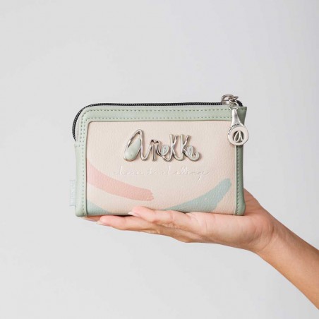 Anekke | Portefeuille compact souple "Original" - S | Porte-monnaie et cartes femme petit format marque Anekke pas cher